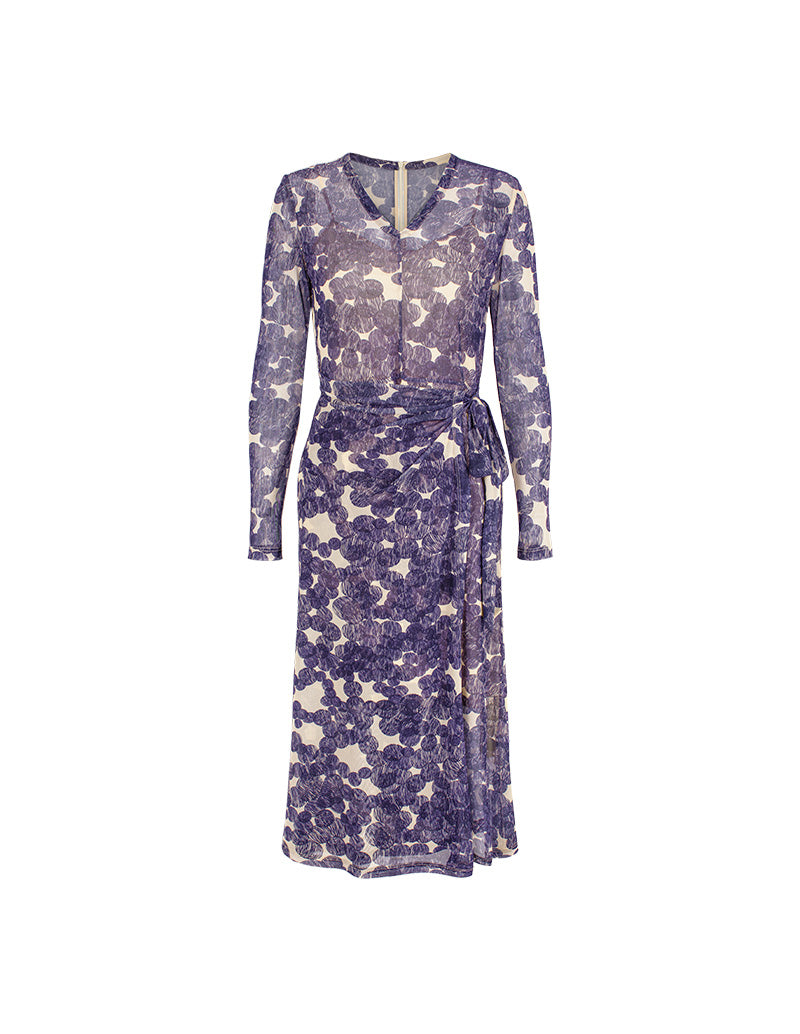 MARYLING Impressionist Violet Dresses