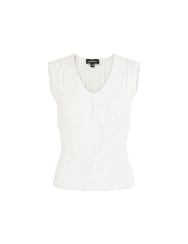 MARYLING Modernist Layered Knit Vests