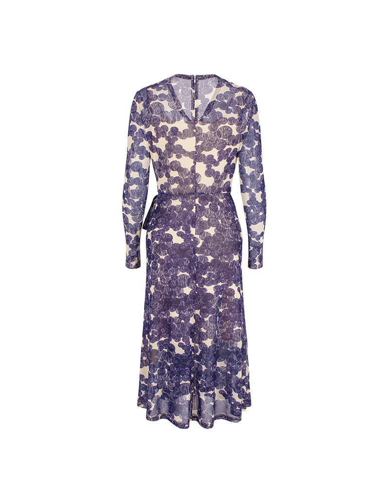 MARYLING Impressionist Violet Dresses