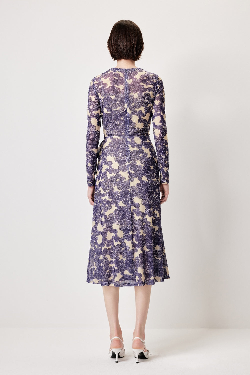 MARYLING Impressionist Violet Dresses