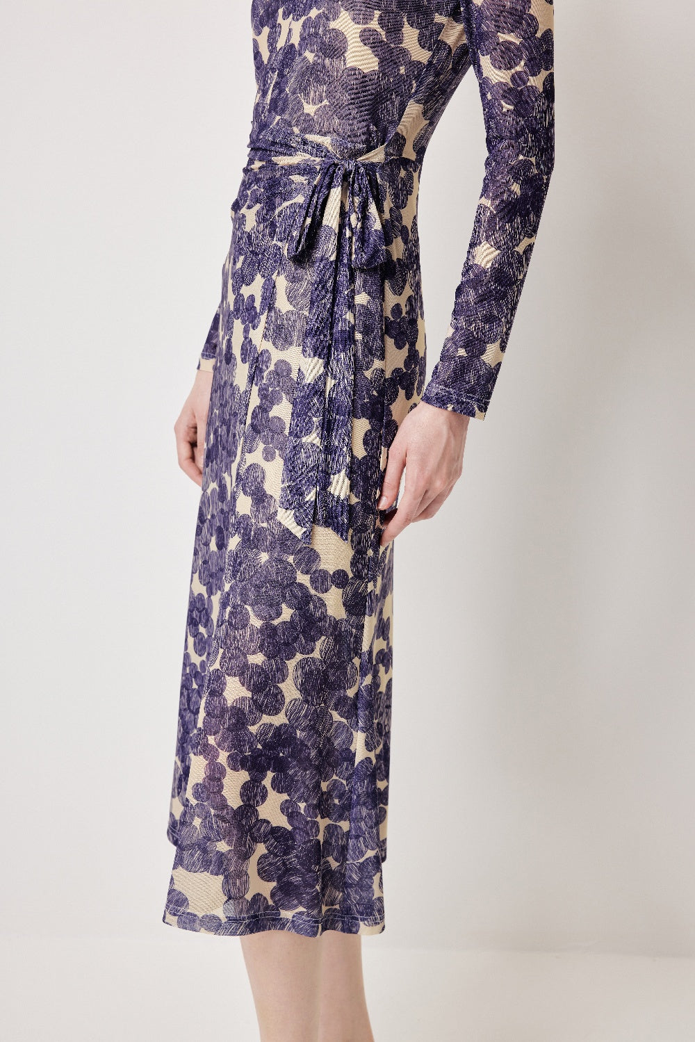 MARYLING Impressionist Violet Dresses