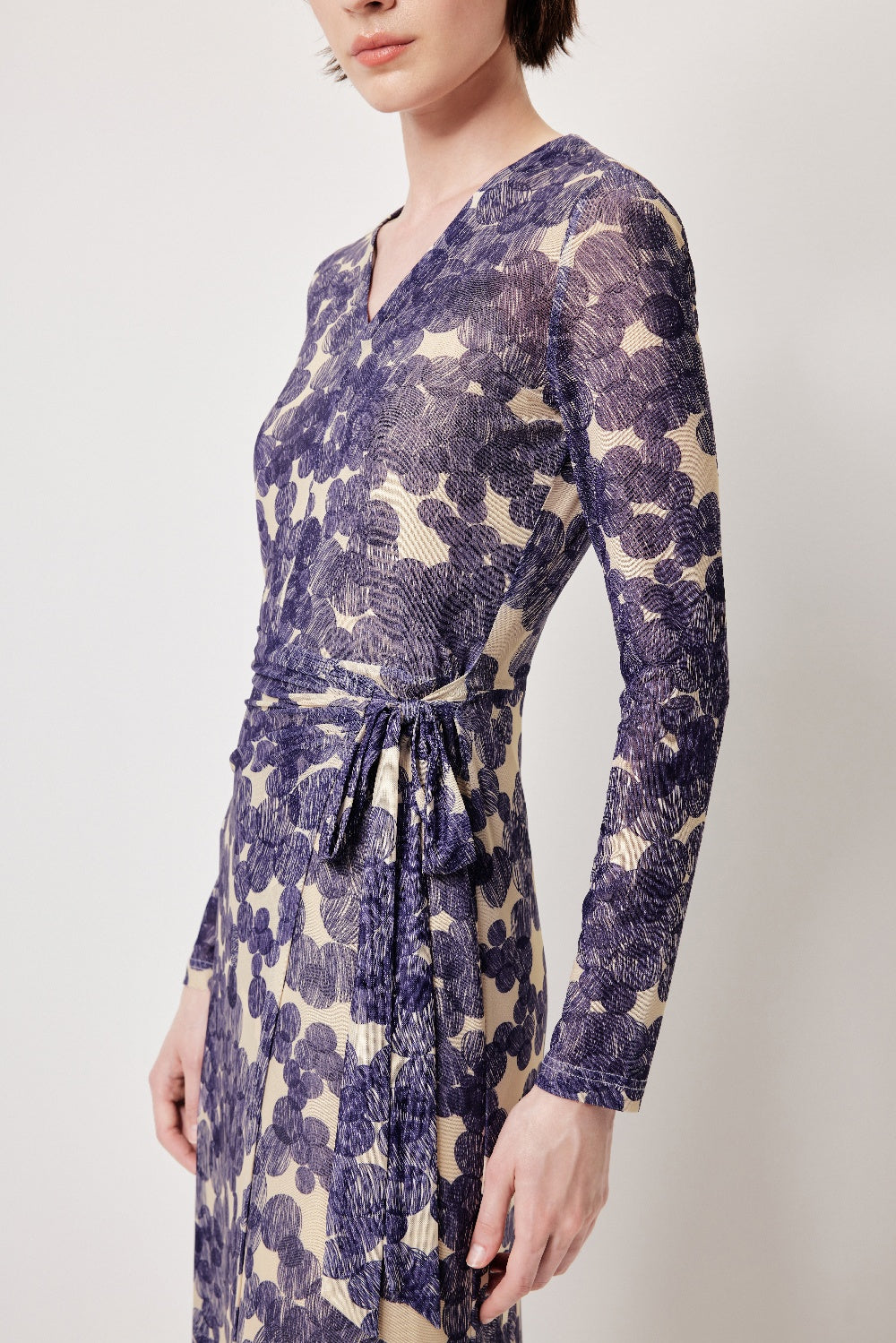 MARYLING Impressionist Violet Dresses