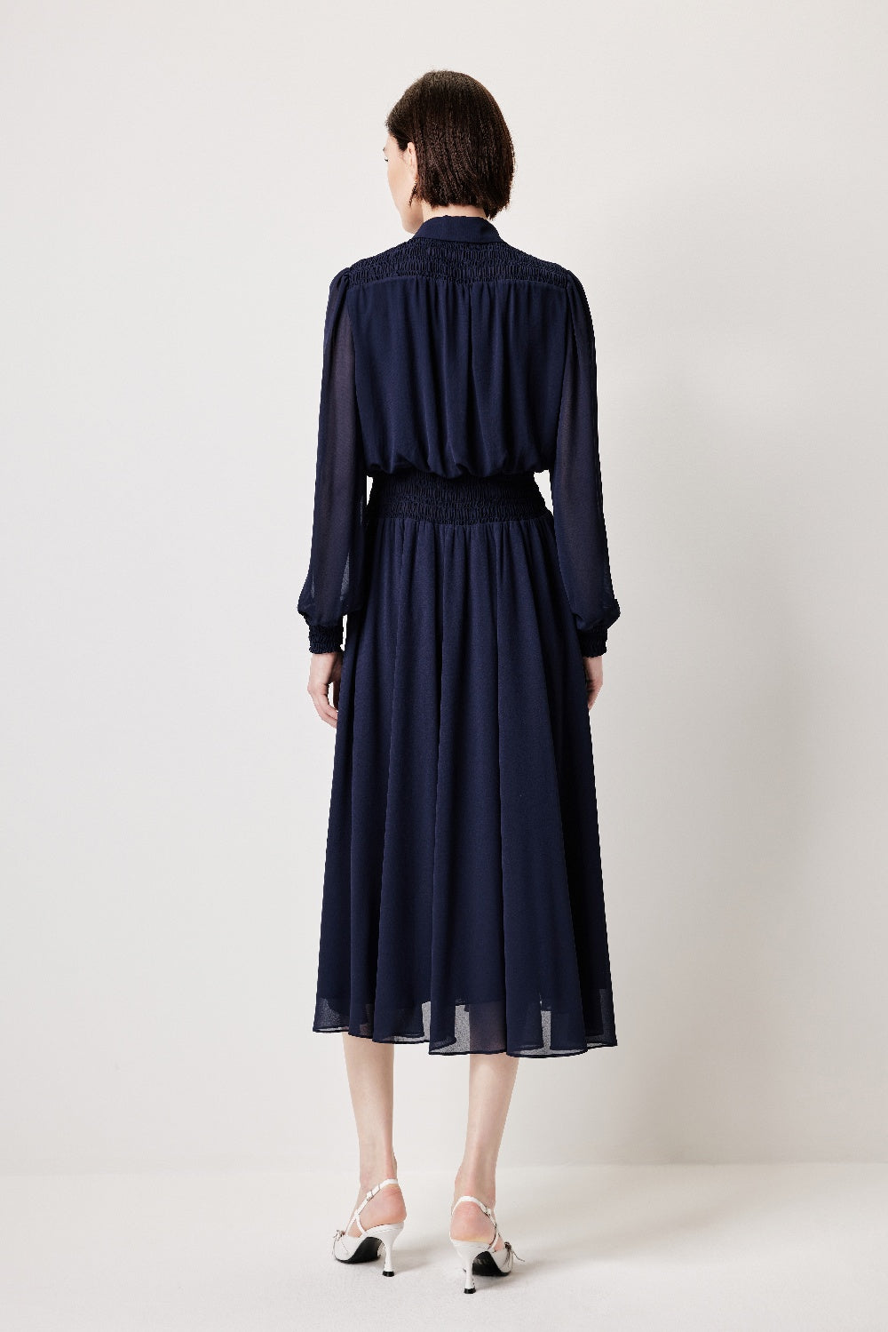 MARYLING Flowing Midnight Silhouette Dresses