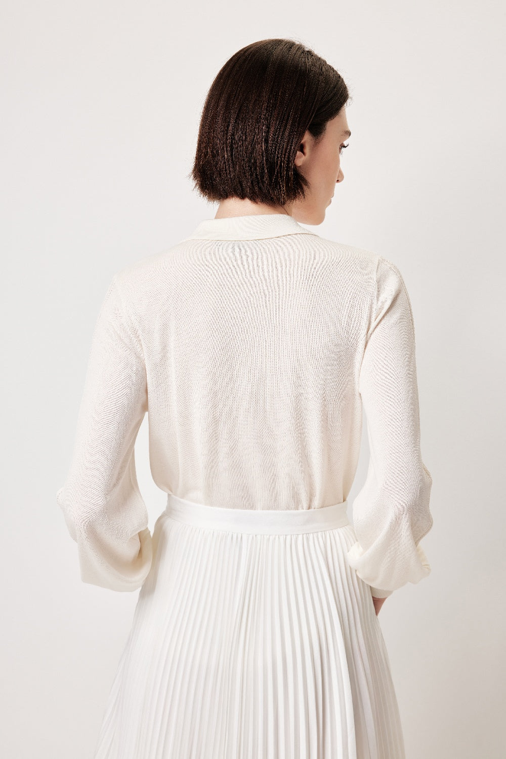 MARYLING Breezy Layered Silk-Blend Knit Cardigans