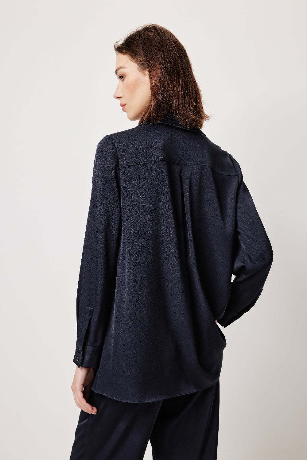 MARYLING Timeless Structured Longline Blouses