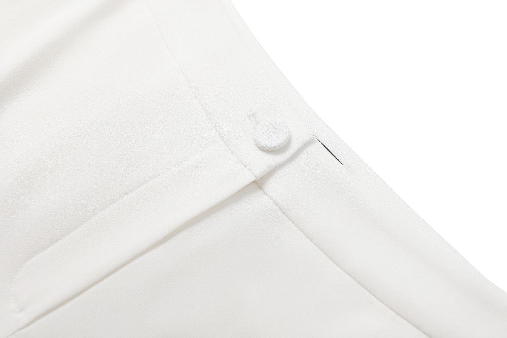 MARYLING Precision-Tailored Wide-Leg Trousers